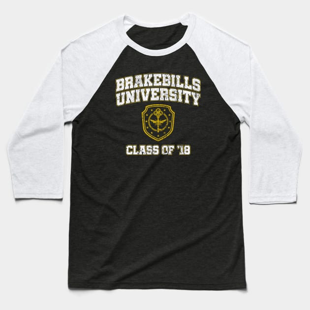 Brakebills University Class of '18 Baseball T-Shirt by huckblade